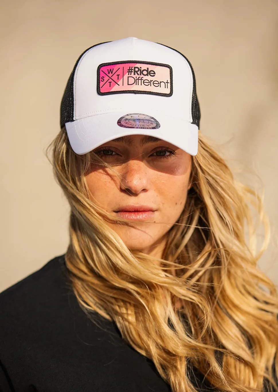 Casquette R-Rio - BLANC / ROSE