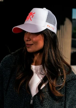 Casquette R-Tribe - Blanc / Fluo Orange