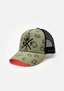 Casquette R-Tribe - Leopard Olive