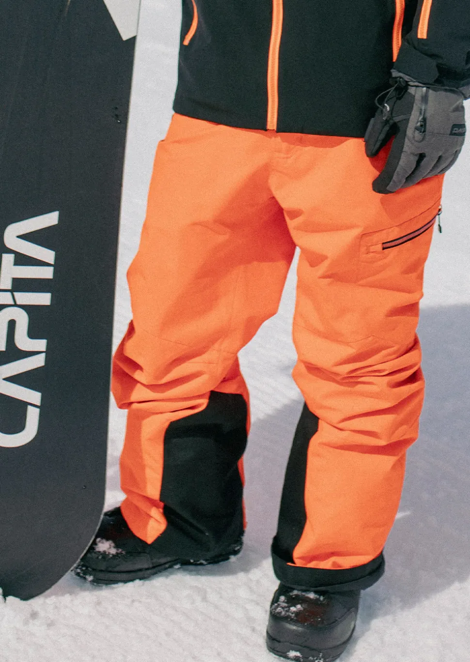 Pantalon de ski Gostt - Orange Fluo
