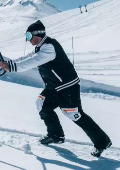 Pantalon de ski X Jib - Noir et Blanc