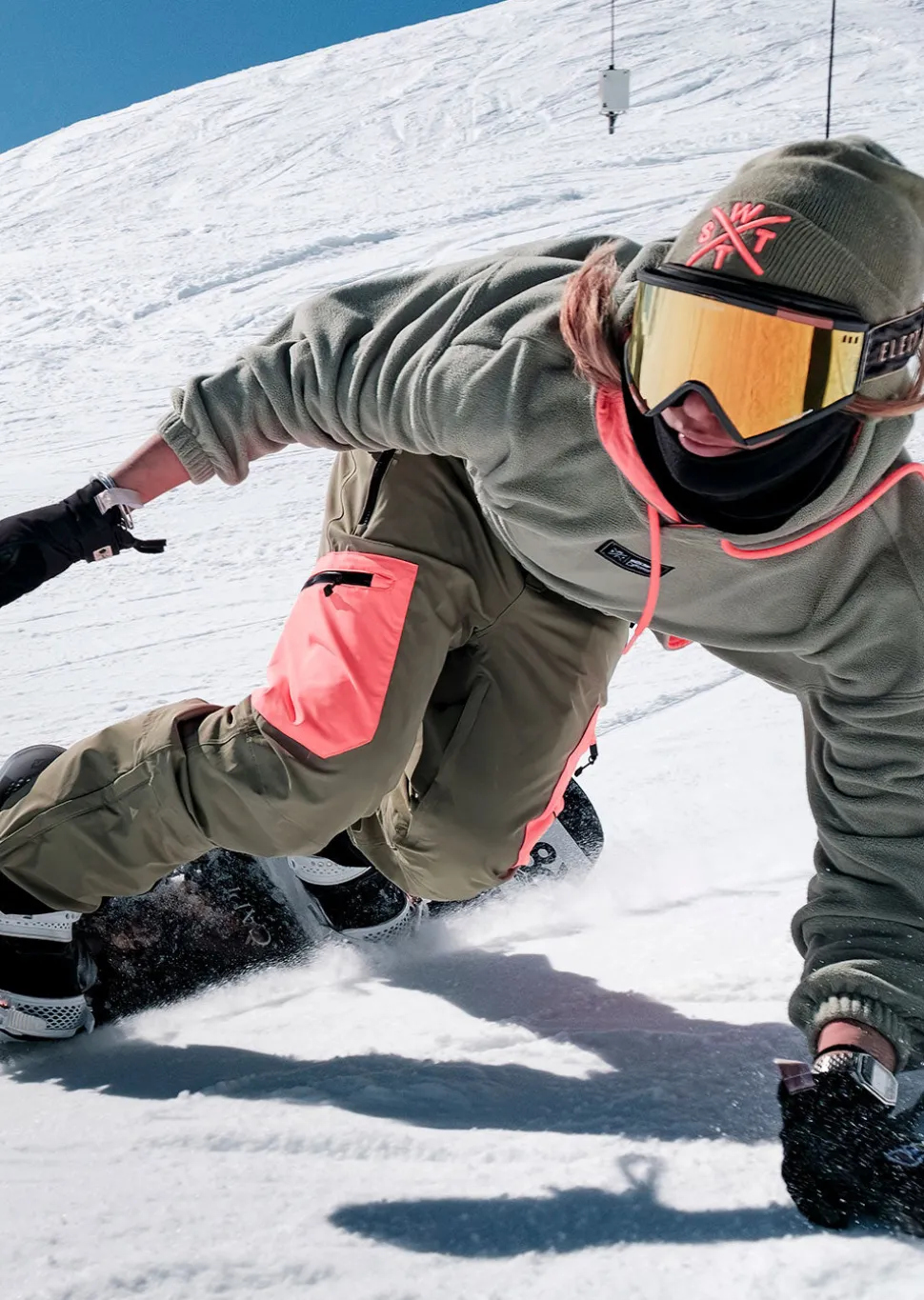 Pantalon de ski X-Elipse - Olive
