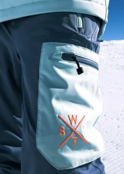 Pantalon de ski X-Elipse - Bleu Gris