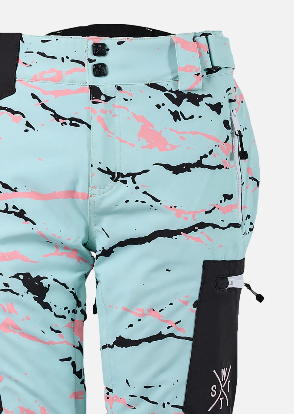 Pantalon de ski X-Elipse Junior - Camouflage Bleu Clair
