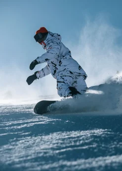 Pantalon de ski X-Jib - Camouflage Blanc