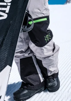 Pantalon de ski X-Jib - Imprimé Gris clair
