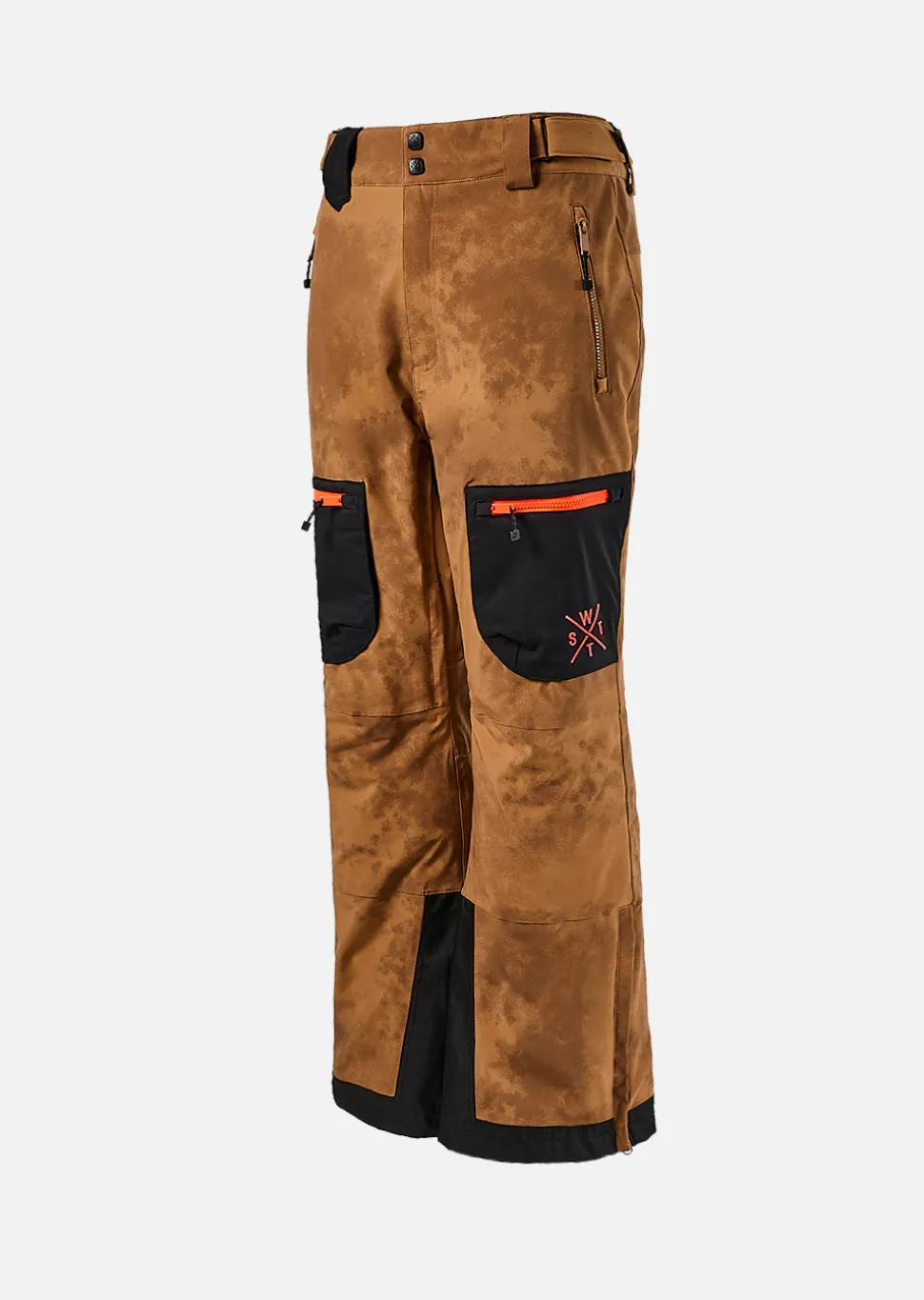 Pantalon de ski X-Jib - Marron Tie and Dye