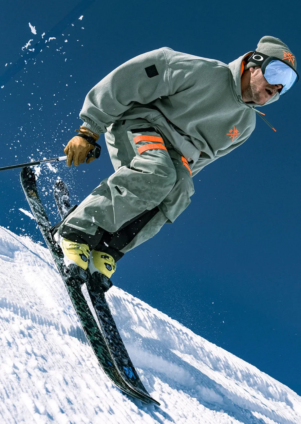 Pantalon de ski X-Rodeo - Olive Tie and Dye
