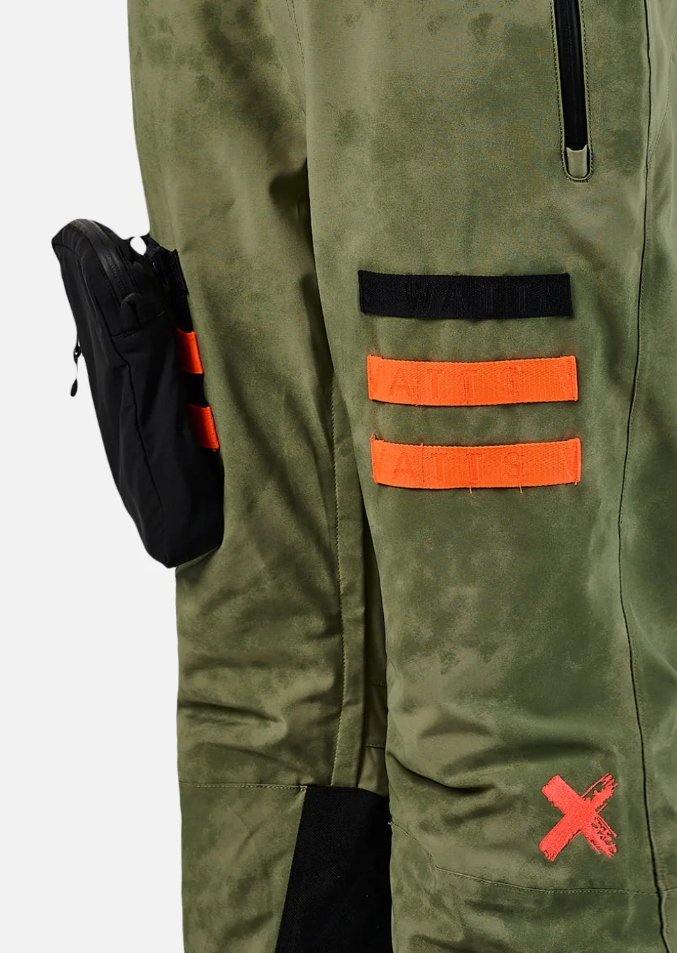Pantalon de ski X-Rodeo - Olive Tie and Dye