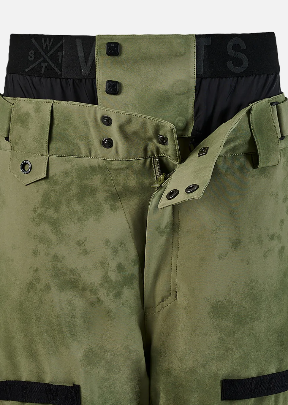 Pantalon de ski X-Rodeo - Olive Tie and Dye