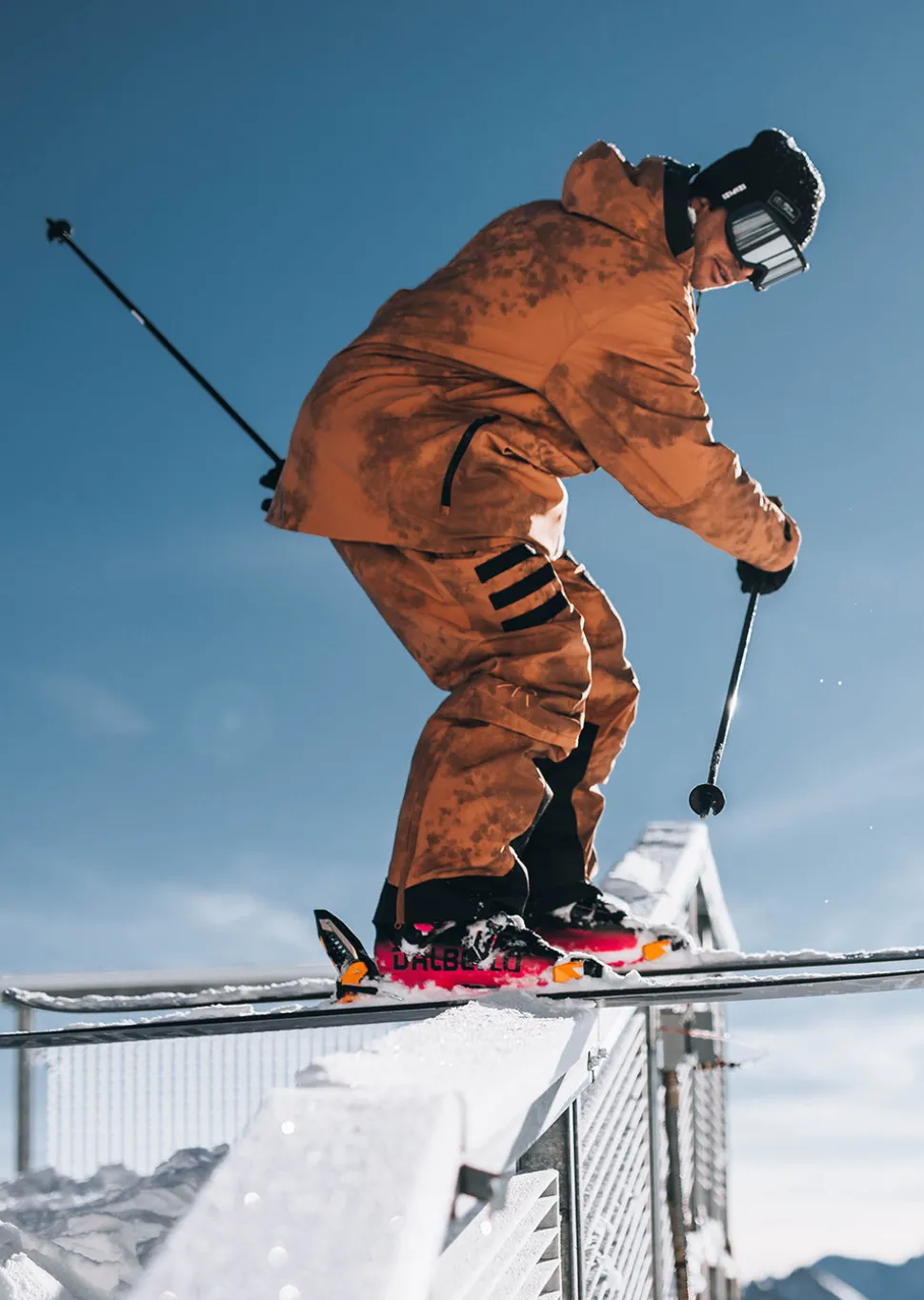 Pantalon de ski X-Rodeo X Kevin Rolland - Marron Tye & Dye
