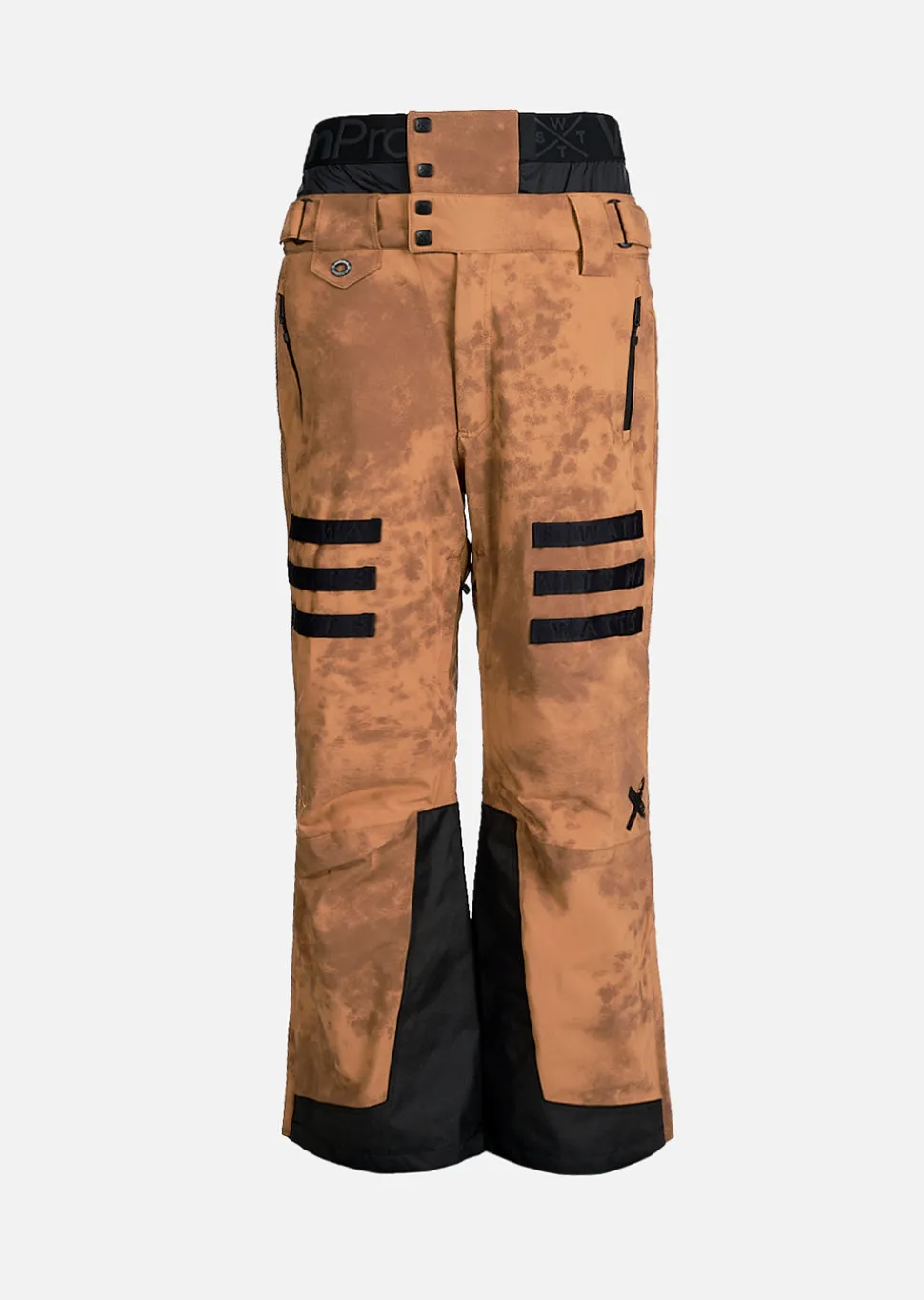 Pantalon de ski X-Rodeo X Kevin Rolland - Marron Tye & Dye