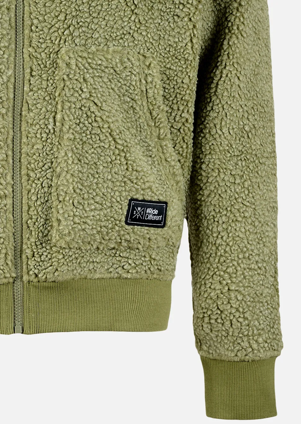 Polaire à Capuche X-Block - Olive