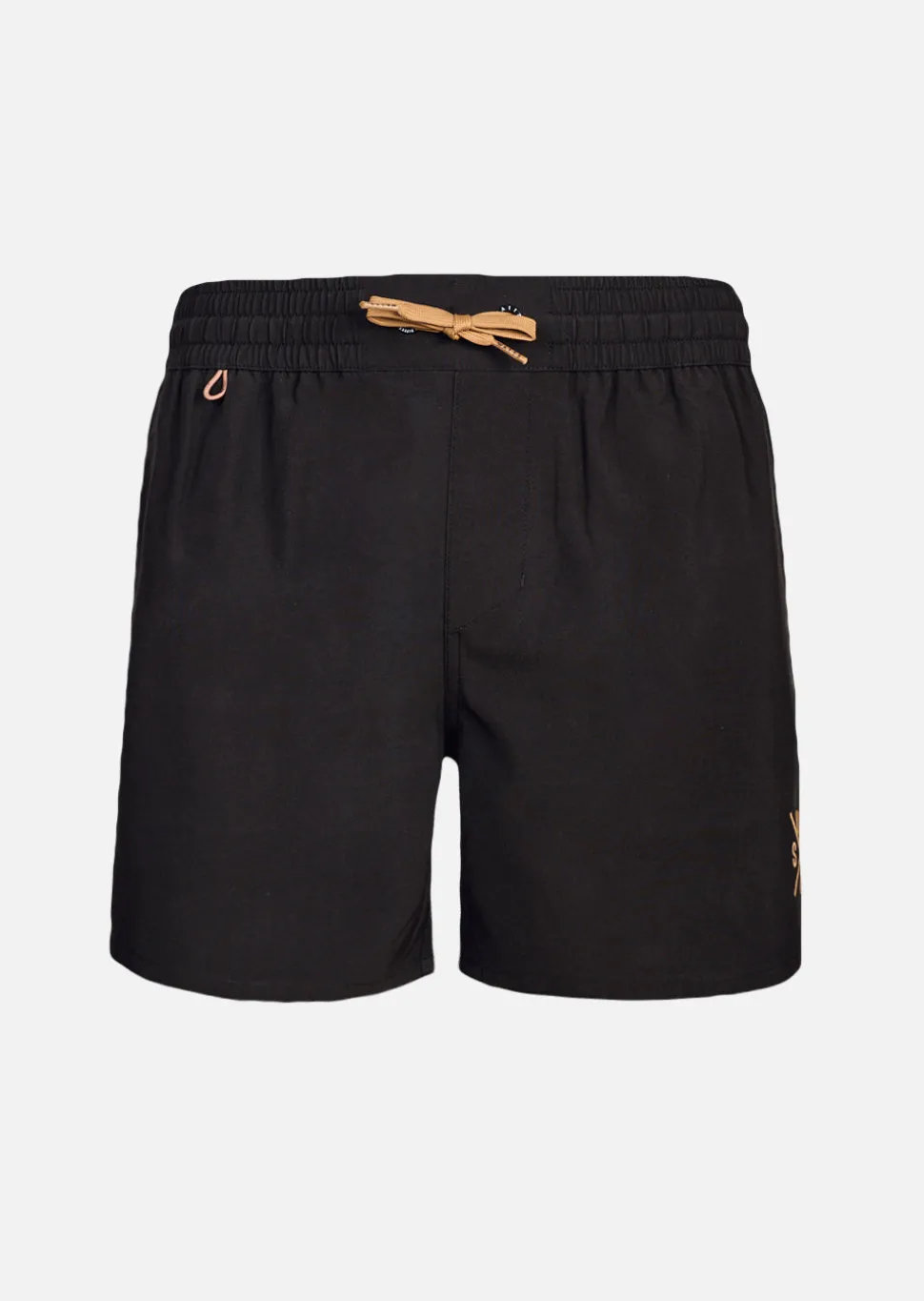 Short de bain RXCOOLZ - BLACK / BROWN
