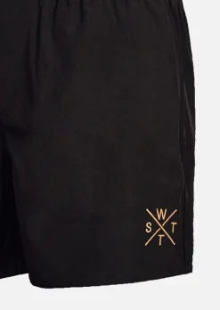 Short de bain RXCOOLZ - BLACK / BROWN
