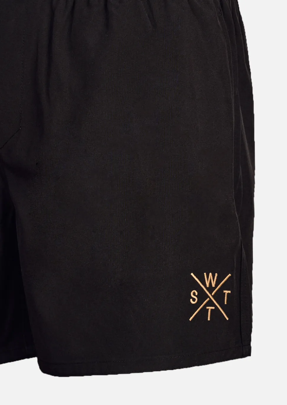 Short de bain RXCOOLZ - BLACK / BROWN