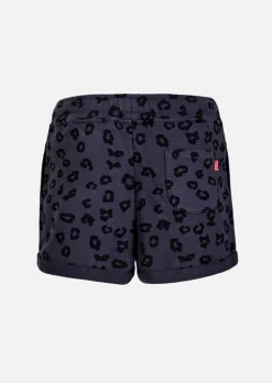 Short NOOSA - LEOPARD DARK IRON