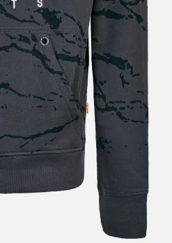 Sweat à capuche SPRAY - MINIMAL CAMO DARK IRON