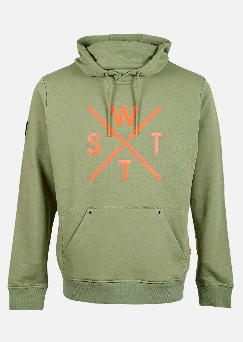 Sweat à Capuche Spray - Olive