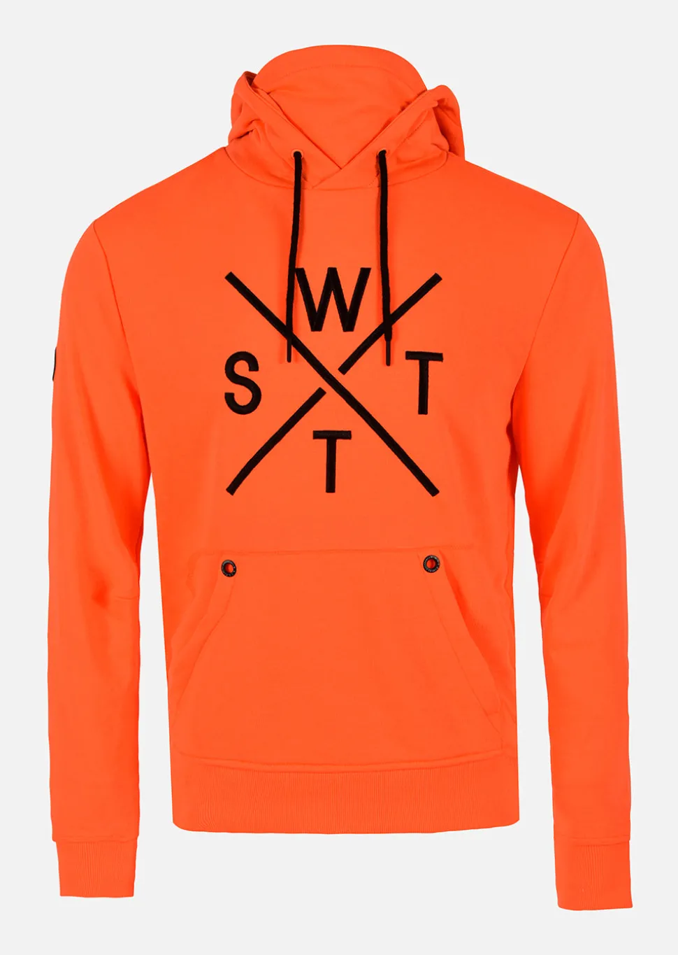 Sweat à capuche SPRAY - ORANGE FLUO