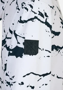 Sweat à capuche SPRAY Junior - MINIMAL CAMO WHITE