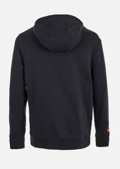 Sweat à capuche SPRAYS - Noir / Orange Fluo