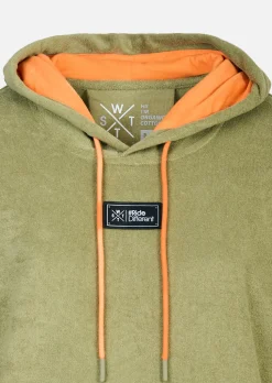 Sweat à capuche Updown - Olive
