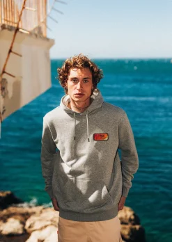 Sweat à capuche XMISSION - MEDIUM MISTY GREY
