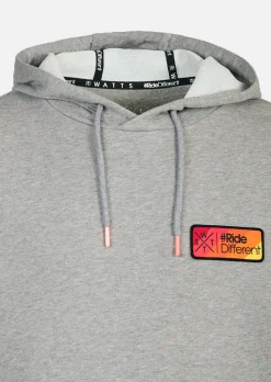 Sweat à capuche XMISSION - MEDIUM MISTY GREY