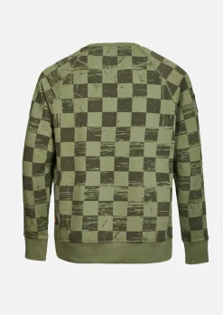 Sweat X-CHESS - RETRO OLIVE