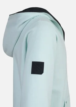 Sweat zip à capuche Blunt - Ice Blue