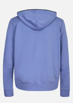 Sweat zip à capuche Blunt - Bleu Denim