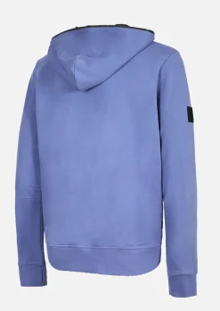 Sweat zip à capuche Blunt - Bleu Denim