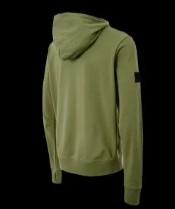 Sweat zip à capuche Blunt - Olive