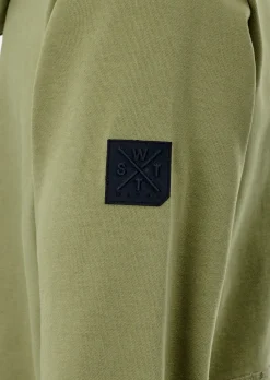 Sweat zip à capuche Blunt - Olive