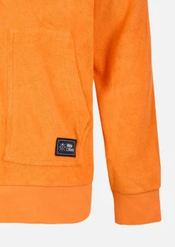 Sweat zip capuche UPWARD - ORANGE CORAIL