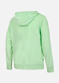 Sweat zip capuche UPWARD - VERT PASTEL