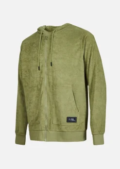 Sweat zip capuche UPWARD - OLIVE
