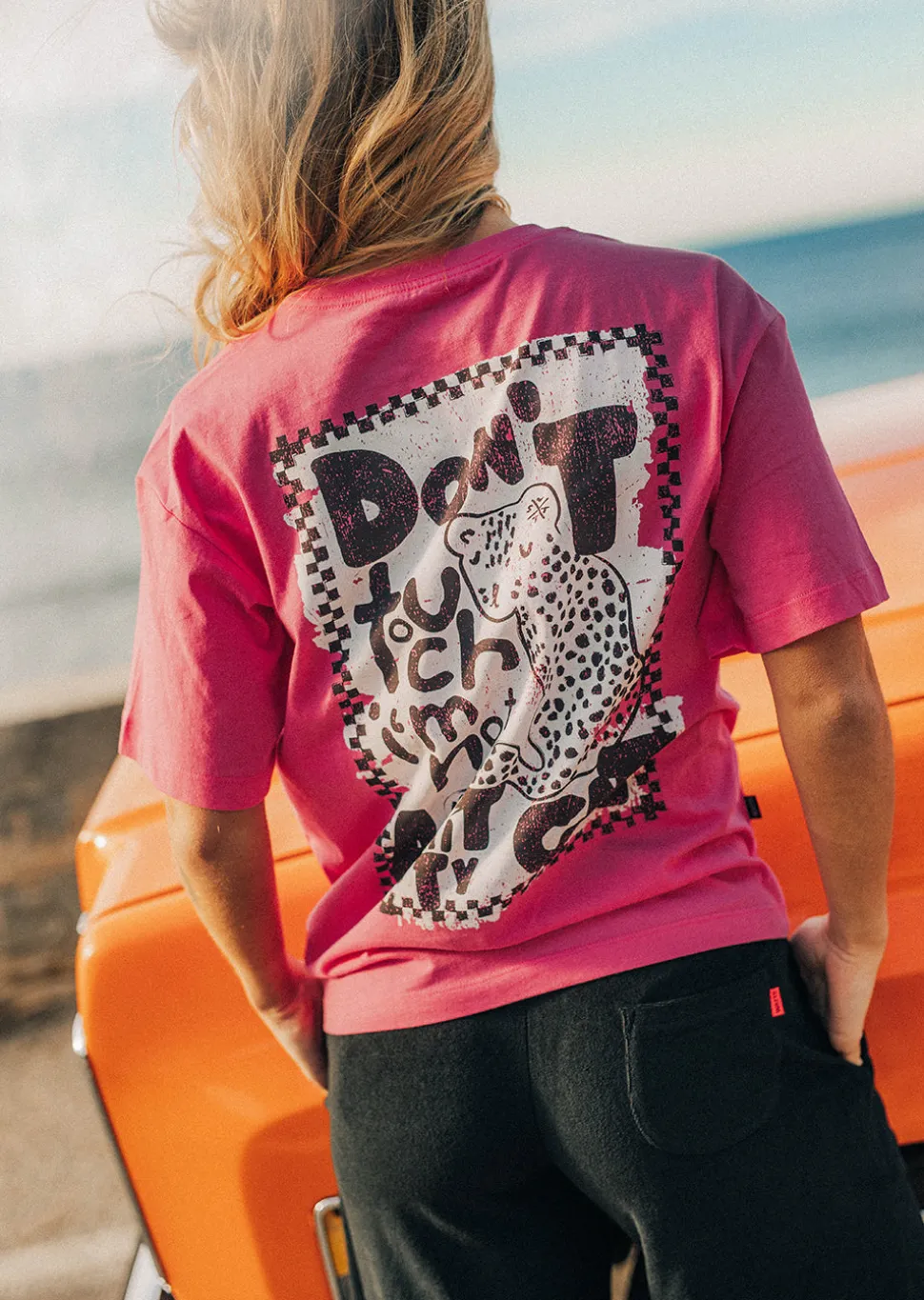 T-shirt Jag - Hot Pink