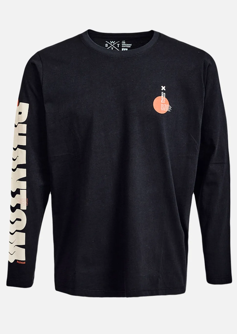 T-shirt manche longue Kobe - Noir