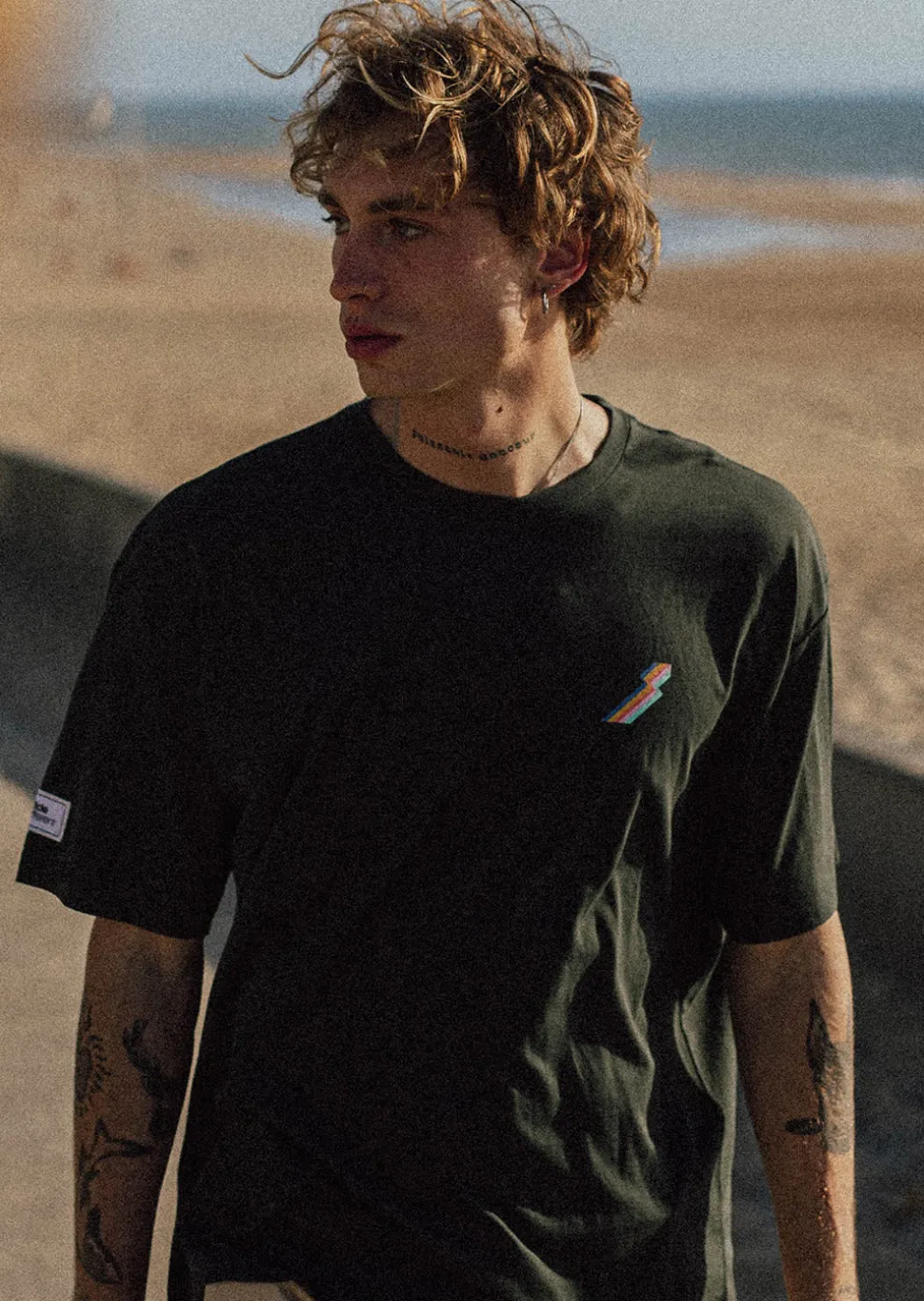 T-shirt Thunder - Noir