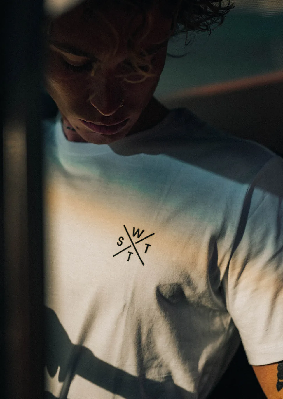 T-shirt WATTS01 - BLANC