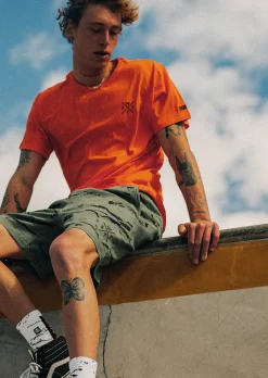 T-shirt WATTS01 - ORANGE FLUO