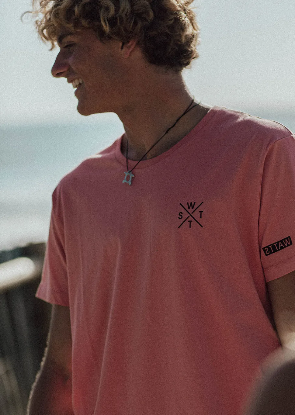 T-Shirt Watts01 - Terracota