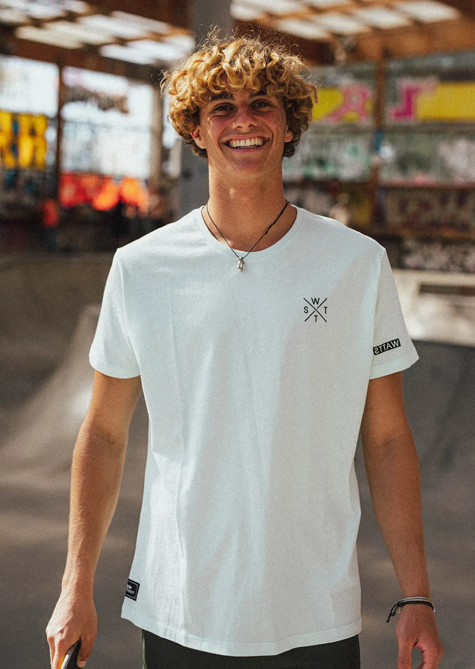 T-Shirt Watts01 - Vert Clair