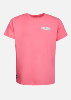 T-shirt WATTSADN - FLUO PINK / ICE BLUE