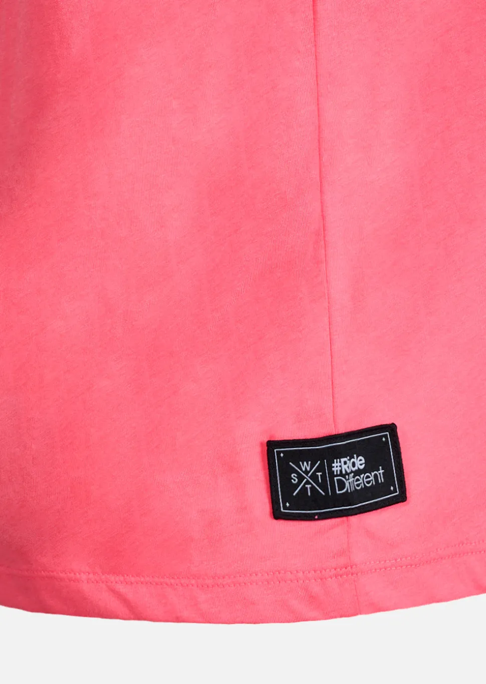 T-shirt WATTSADN - FLUO PINK / ICE BLUE