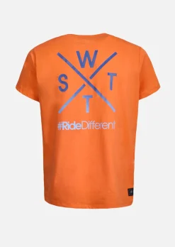 T-shirt WATTSADN - ORANGE CORAIL