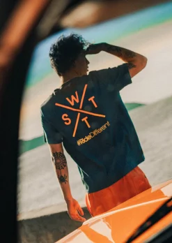 T-shirt WATTSADN - VINTAGE NAVY