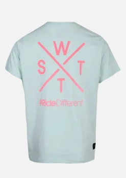 T-shirt WATTSADN Junior - ICE BLUE